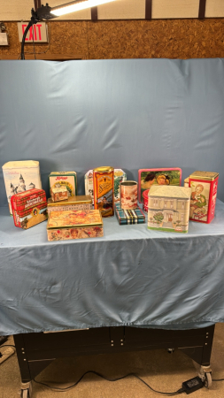 Large Quantity of Tins