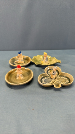 (4) Irish Porcelain Pieces