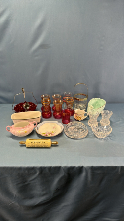 Assorted Glassware