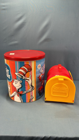 Dr Seuss & Crayola 9" Long Mailbox