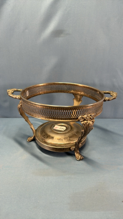 Silver Plate Casserole Stand for 9.5"