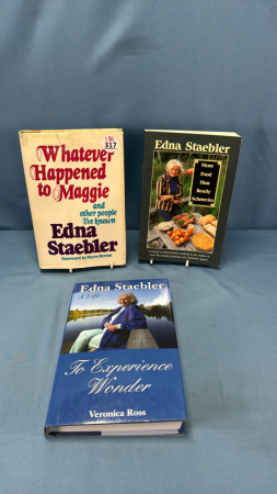 (3) Edna Staebler Books