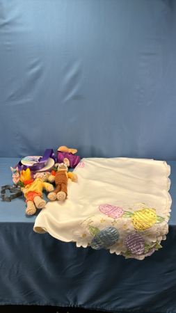 Easter Theme Table Cloth