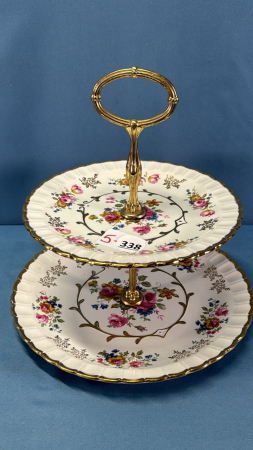 Two Tier Dainty Plate by Wood & Sons