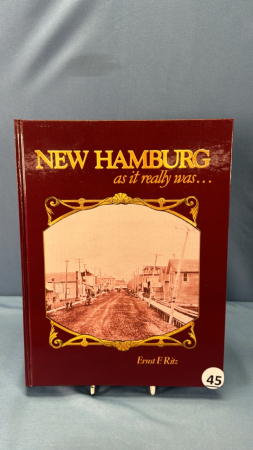 New Hamburg "As it really was" Hardcover Book