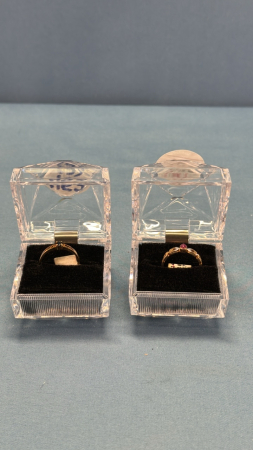 (2) 10KT Rings Both Size 8
