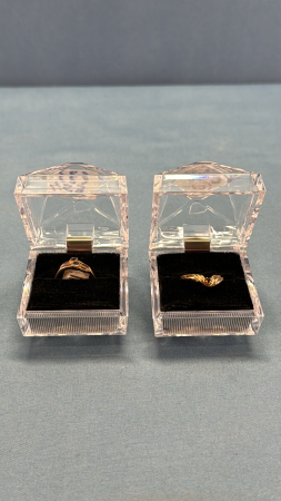 (2) 10KT Rings Both Size 7