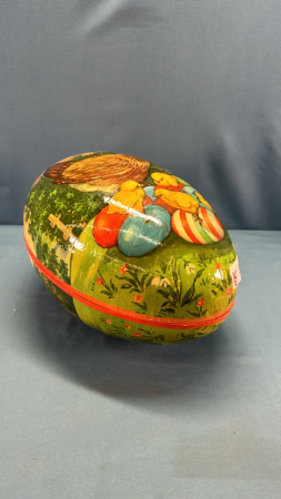 Cardboard 12" Long 2 Piece Easter Egg