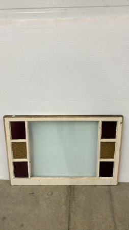 Window Frame with Coloured Side Panels