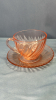 Large Lot of Pink Glassware - 4