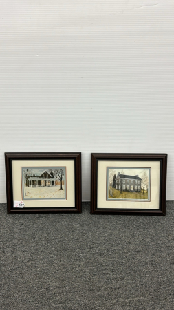 (2) Prints by David Harrington