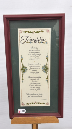 Friendship Verses by Dick Innes