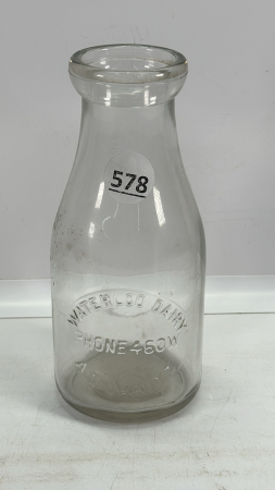 Waterloo Dairy Embossed Round Pint