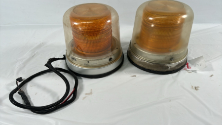 2 SWS LED Amber Beacon Lights