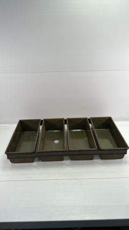 4 Loaf Metal Bake Shop Pan