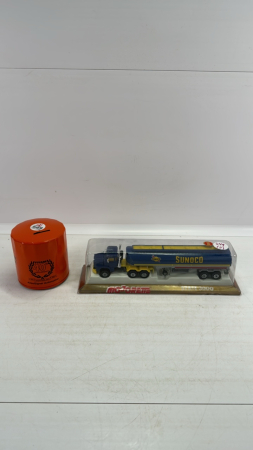 Fram Coin Bank & Sunoco Scania Semi Tanker