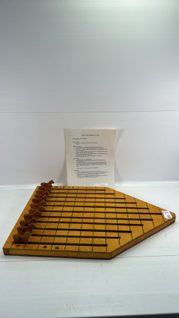 Wooden Horse Race Game w/Rules