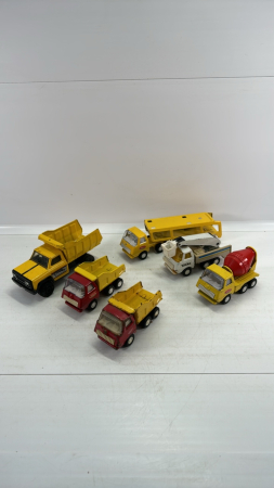 (6) Tonka Tin Toys