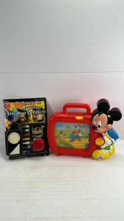 Mickey Mouse Animated Screen Toy &Makeup Set