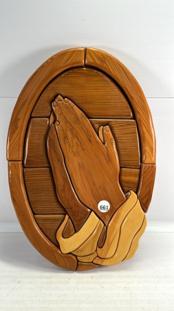 Multi Wood Prayer Plaque