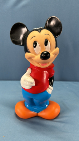 Plastic 11" High Mickey Mouse Bank