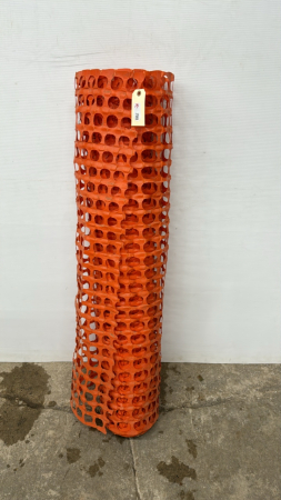 Roll of Plastic Snow Fence