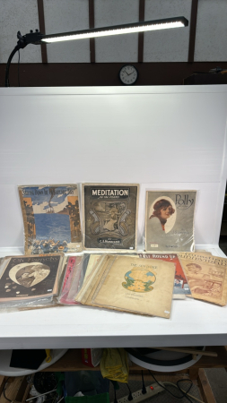 Approx. 45 Pieces of Old Sheet Music