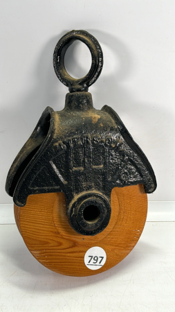 6" Wooden Pulley