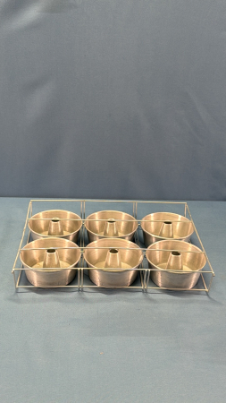 Set of 6 Mini Cake Pans