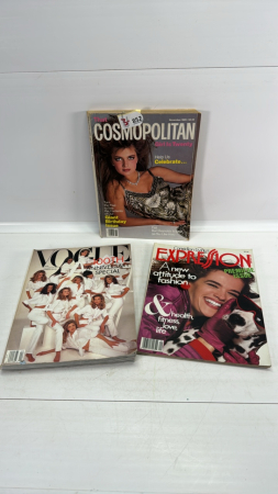 (3) Magazines