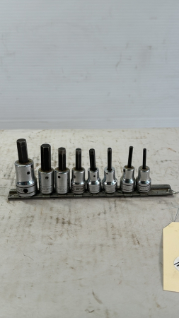Snap-On 8 Piece SAE Hex Bit Socket Set