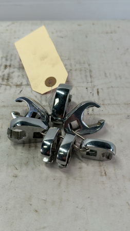 Snap-On 6 point Flair Nut Crow Foot Wrench Set