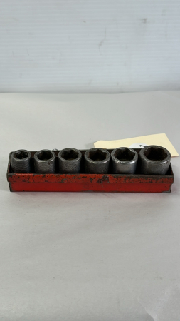 Snap-On 6 Piece 1/2" Drive Impact SAE Socket Set