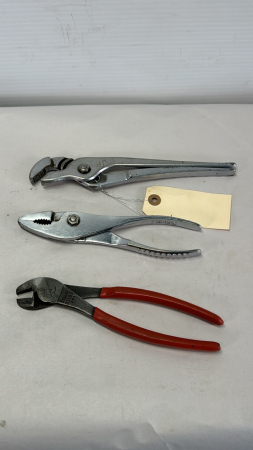 3 Piece Snap-On Plier Set