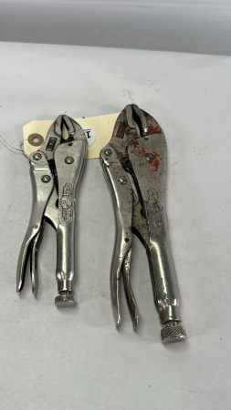 (2) Pair of Vise Grip Pliers