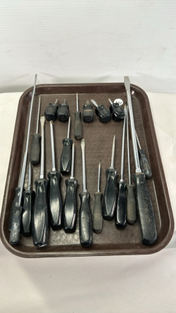 Snap-On 21 Piece Assorted Screw Drivers