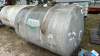 Approx. 500 Gallon Aluminum Tank