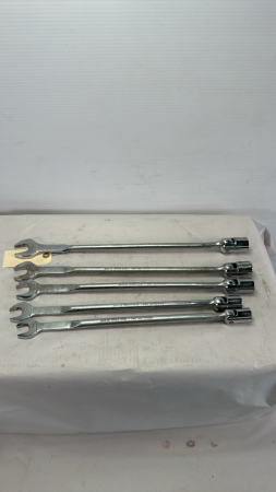 Snap-On Flex Head 12 Point SAE Socket Wrench Set
