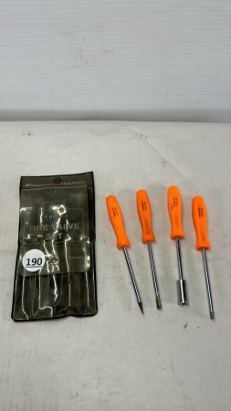 Snap-On 4 Piece Tire Valve Set