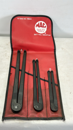 Mac 3 Piece Adjustable Face Spaner Wrench Set