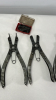 (6) K-D Snap Ring Pliers - 4