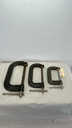 (3) C Clamps