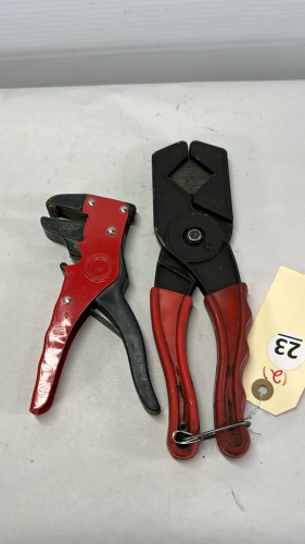 Blue Point Hose Cutter & Pair of Wire Strippers
