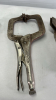 (3) Pair Vice Grip Locking Pliers - 4