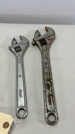 12" & 10" Adjustable Wrench