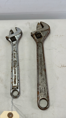 12" & 10" Adjustable Wrenches