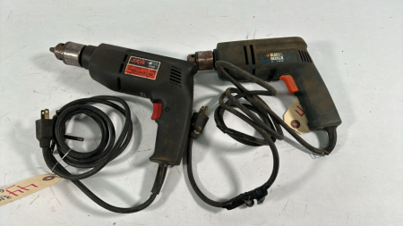 Pair of Electric Drills