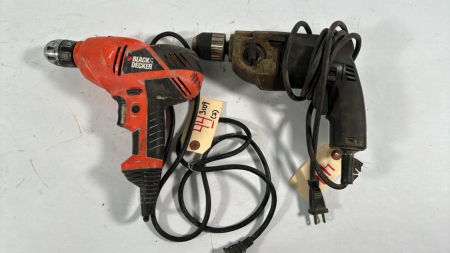 Pair of Electric Drills