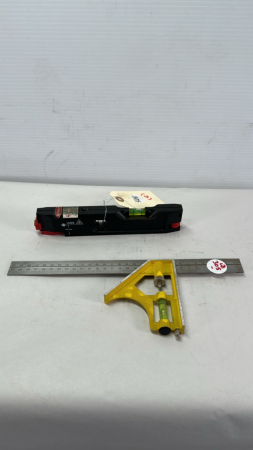 Jobmate Level & Sliding 12" Square
