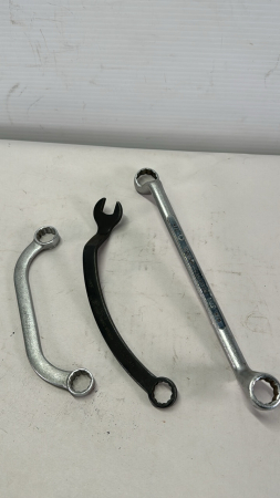 (3) Double Ended Offset Wrenches